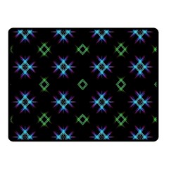 Background Abstract Vector Fractal Double Sided Fleece Blanket (small)  by Pakrebo