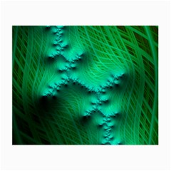 Fractal Maths Design Backdrop Small Glasses Cloth by Pakrebo