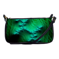 Fractal Maths Design Backdrop Shoulder Clutch Bag by Pakrebo