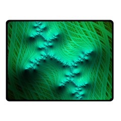 Fractal Maths Design Backdrop Fleece Blanket (small) by Pakrebo