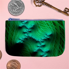 Fractal Maths Design Backdrop Large Coin Purse by Pakrebo