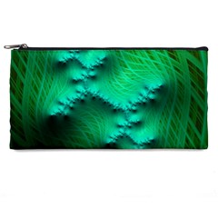 Fractal Maths Design Backdrop Pencil Cases by Pakrebo