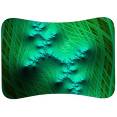 Fractal Maths Design Backdrop Velour Seat Head Rest Cushion by Pakrebo