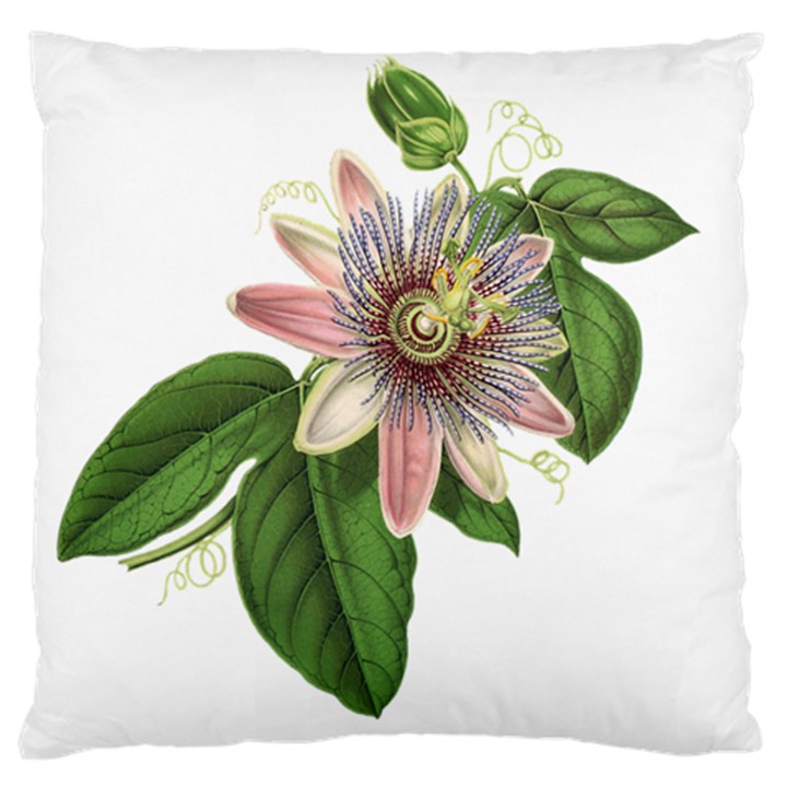 Passion Flower - Vintage Standard Flano Cushion Case (Two Sides)