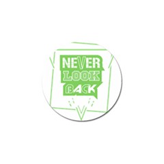 Never Look Back Golf Ball Marker (4 Pack) by Melcu