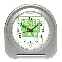 Never Look Back Travel Alarm Clock by Melcu