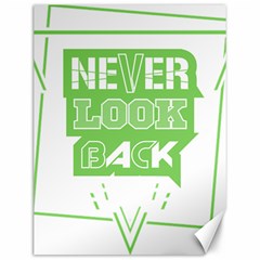 Never Look Back Canvas 12  X 16  by Melcu