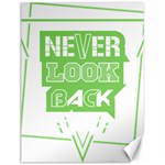 Never Look Back Canvas 12  x 16  11.86 x15.41  Canvas - 1