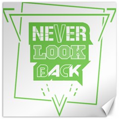 Never Look Back Canvas 16  X 16  by Melcu