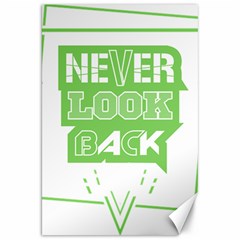 Never Look Back Canvas 20  X 30  by Melcu