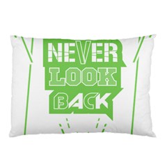 Never Look Back Pillow Case by Melcu