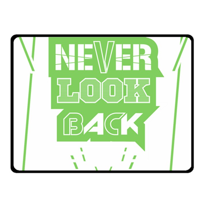 Never Look Back Fleece Blanket (Small)