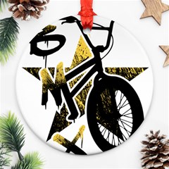 Bmx Ornament (round)