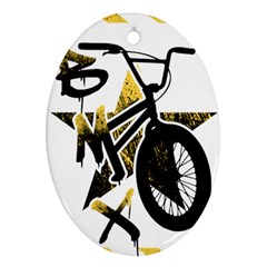 Bmx Ornament (oval) by Melcu