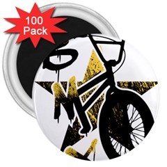 Bmx 3  Magnets (100 Pack)