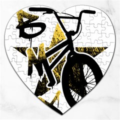 Bmx Jigsaw Puzzle (heart)