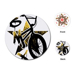 Bmx Playing Cards (round) by Melcu