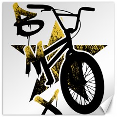 Bmx Canvas 12  X 12  by Melcu