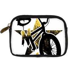 Bmx Digital Camera Leather Case by Melcu