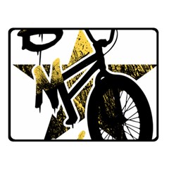 Bmx Fleece Blanket (small) by Melcu