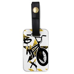 Bmx Luggage Tags (one Side)  by Melcu