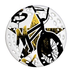 Bmx Ornament (round Filigree)