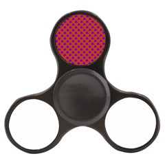 Purple Stars Pattern On Orange Finger Spinner