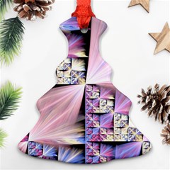 Fractal Art Artwork Digital Art Christmas Tree Ornament (two Sides) by Pakrebo