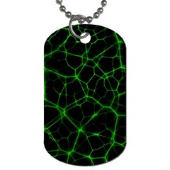 System Web Network Connection Dog Tag (one Side) by Pakrebo