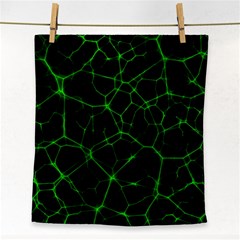 System Web Network Connection Face Towel by Pakrebo