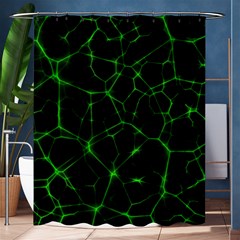 System Web Network Connection Shower Curtain 60  X 72  (medium)  by Pakrebo