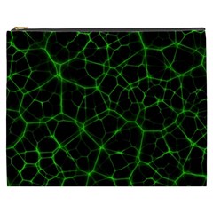 System Web Network Connection Cosmetic Bag (xxxl) by Pakrebo