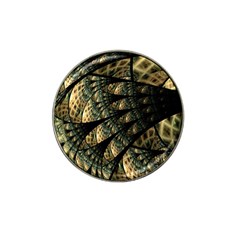 Pattern Abstract Fractals Hat Clip Ball Marker by Pakrebo