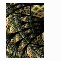 Pattern Abstract Fractals Small Garden Flag (two Sides) by Pakrebo