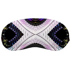 Patterns Fractal Background Digital Sleeping Masks by Pakrebo