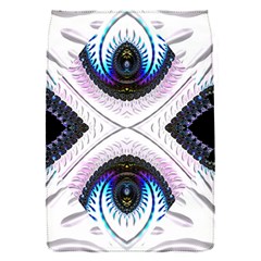 Patterns Fractal Background Digital Removable Flap Cover (s)