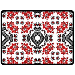 Ornament Seamless Pattern Element Double Sided Fleece Blanket (Large) 