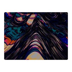 Pattern Texture Fractal Colorful Double Sided Flano Blanket (mini)  by Pakrebo