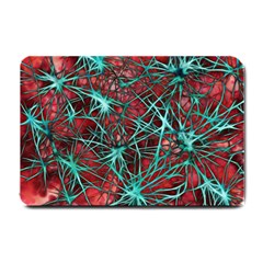 Nerves Cells Star Dendrites Sepia Small Doormat  by Pakrebo