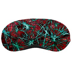 Nerves Cells Star Dendrites Sepia Sleeping Masks by Pakrebo