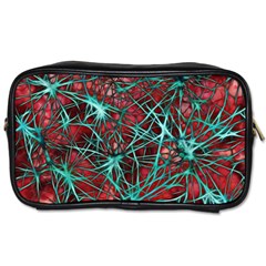 Nerves Cells Star Dendrites Sepia Toiletries Bag (one Side) by Pakrebo