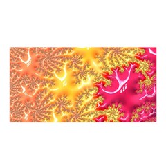 Fractal Math Mathematics Science Satin Wrap by Pakrebo