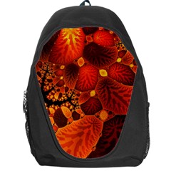 Leaf Autumn Nature Background Backpack Bag