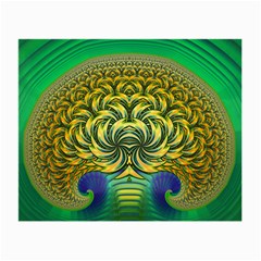 Fractal Tree Abstract Fractal Art Small Glasses Cloth by Pakrebo