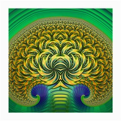 Fractal Tree Abstract Fractal Art Medium Glasses Cloth by Pakrebo