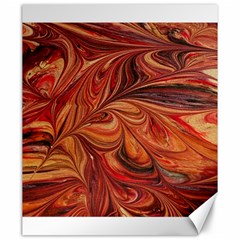 Marbled Paper Mottle Color Movement Canvas 20  X 24  by Pakrebo