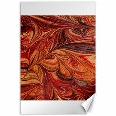 Marbled Paper Mottle Color Movement Canvas 24  X 36  by Pakrebo