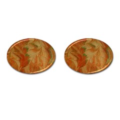 Mottle Color Movement Colorful Cufflinks (oval) by Pakrebo