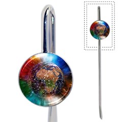 Network Earth Block Chain Globe Book Mark by Pakrebo