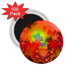 Background Abstract Color Form 2 25  Magnets (100 Pack)  by Pakrebo